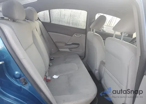 2012 Honda Civic Lx z USA, uszkodzony, nr VIN 2HGFB2F52CH538073